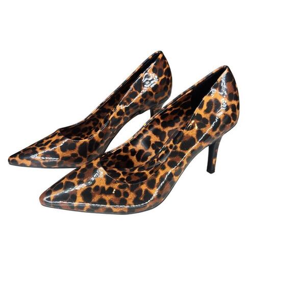 INC International Concepts Shoes - INC International Concepts Leopard Print High Heel Shoes Pointed Toe